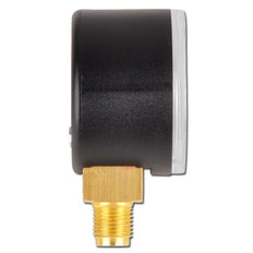 -1..15 Bar (-15..218 psi) Pressure Gauge Below Steel/Brass 63 mm Class 1.6