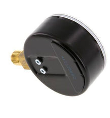 0..6 Bar (0..9 psi) Druck Manometer unter Stahl / Messing 63 mm Klasse 1.6