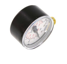 0..100 Bar (0..1450 psi) Druck Manometer unter Stahl / Messing 50 mm Klasse 1.6