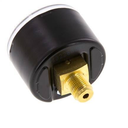 0..10 Bar (0..145 psi) Pressure Gauge Rear Steel/Brass 40 mm Class 1.6