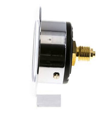0..10 Bar (0..145 psi) Panel Mount Pressure Gauge Steel/Brass 50 mm Class 2.5 (Front Panel)