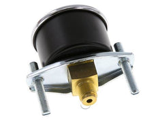 0..1 Bar (0..15 psi) Manometer für Schalttafelmontage Stahl/Messing 40 mm Klasse 2.5 (Halterung)