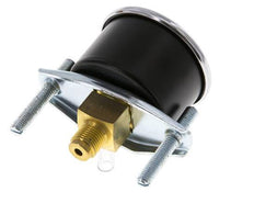 0..1 Bar (0..15 psi) Manometer für Schalttafelmontage Stahl/Messing 40 mm Klasse 2.5 (Halterung)