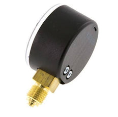 0..160 Bar (0..2321 psi) Druck Manometer unter Kunststoff / Messing 50 mm Klasse 2.5