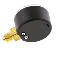 0..160 Bar (0..2321 psi) Druck Manometer unter Kunststoff / Messing 50 mm Klasse 2.5