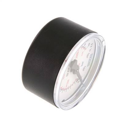 0..160 Bar (0..2321 psi) Druck Manometer unter Kunststoff / Messing 50 mm Klasse 2.5