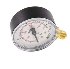 0..160 Bar (0..2321 psi) Druck Manometer unter Kunststoff / Messing 63 mm Klasse 2.5