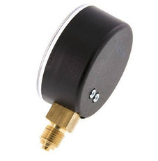 0..1 Bar (0..15 psi) Druck Manometer unter Kunststoff / Messing 63 mm Klasse 2.5