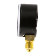 0..16 Bar (0..232 psi) Pressure Gauge Below Steel/Brass 50 mm Class 1.6