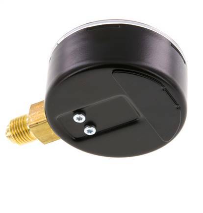 0..16 Bar (0..232 psi) Druck Manometer unter Stahl / Messing 63 mm Klasse 1.6