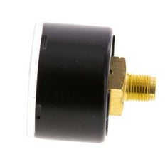0..1.6 Bar (0..23 psi) Druck Manometer hinten Stahl / Messing 40 mm Klasse 1.6