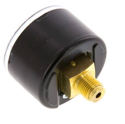 0..1.6 Bar (0..23 psi) Druck Manometer hinten Stahl / Messing 40 mm Klasse 1.6