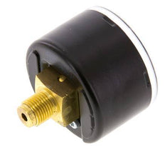 0..1.6 Bar (0..23 psi) Druck Manometer hinten Stahl / Messing 40 mm Klasse 1.6