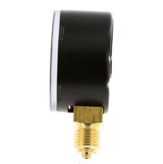 0..1.6 Bar (0..23 psi) Druck Manometer unter Stahl / Messing 50 mm Klasse 1.6