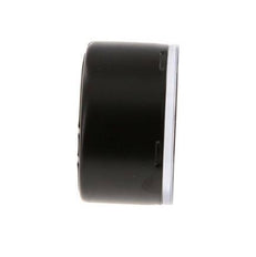 0..1.6 Bar (0..23 psi) Druck Manometer unter Stahl / Messing 50 mm Klasse 1.6