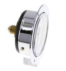 0..1.6 Bar (0..23 psi) Panel Mount Pressure Gauge Steel/Brass 63 mm Class 2.5 (Front Panel)
