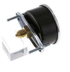 0..250 Bar (0..3626 psi) Schalttafeleinbau-Manometer Stahl/Messing 63 mm Klasse 2.5 (Halterung)