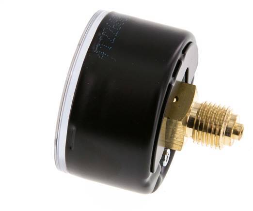 0..25 Bar (0..363 psi) Pressure Gauge Rear Steel/Brass 50 mm Class 1.6