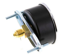 0..25 Bar (0..363 psi) Manometer für Schalttafelmontage Stahl/Messing 63 mm Klasse 2.5 (Halterung)