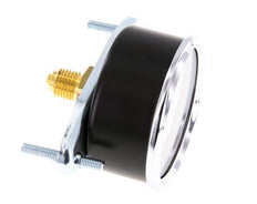 0..25 Bar (0..363 psi) Manometer für Schalttafelmontage Stahl/Messing 63 mm Klasse 2.5 (Halterung)