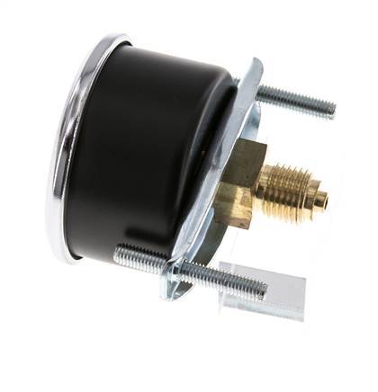 0..2.5 Bar (0..36 psi) Manometer für Schalttafelmontage Stahl/Messing 50 mm Klasse 2.5 (Halterung)