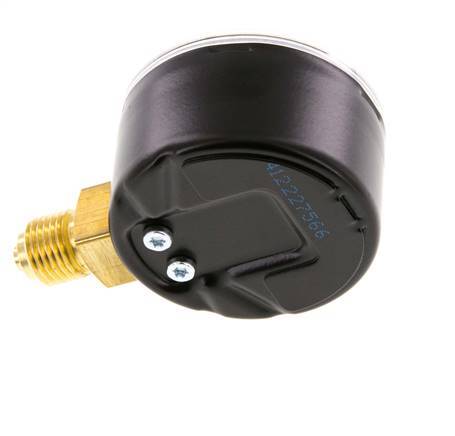 0..2.5 Bar (0..36 psi) Druck Manometer unter Stahl / Messing 50 mm Klasse 1.6