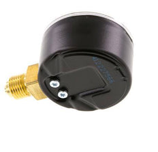 0..2.5 Bar (0..36 psi) Druck Manometer unter Stahl / Messing 50 mm Klasse 1.6