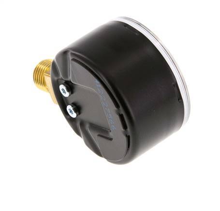 0..2.5 Bar (0..36 psi) Druck Manometer unter Stahl / Messing 50 mm Klasse 1.6