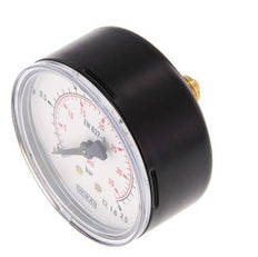 0..2.5 Bar (0..36 psi) Pressure Gauge Rear Steel/Brass 63 mm Class 1.6