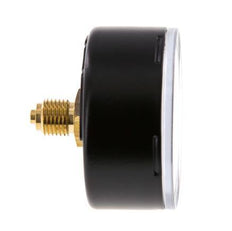 0..2.5 Bar (0..36 psi) Pressure Gauge Rear Steel/Brass 63 mm Class 1.6