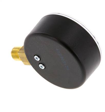0..315 Bar (0..4569 psi) Druck Manometer unter Kunststoff / Messing 63 mm Klasse 2.5
