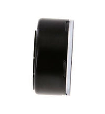 0..315 Bar (0..4569 psi) Druck Manometer unter Stahl / Messing 63 mm Klasse 1.6