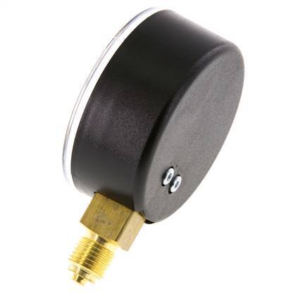 0..400 Bar (0..5802 psi) Druck Manometer unter Kunststoff / Messing 63 mm Klasse 2.5