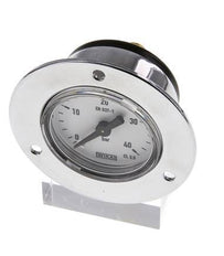 0..40 Bar (0..580 psi) Manometer für Schalttafelmontage Stahl/Messing 40 mm Klasse 2.5 (Frontplatte)