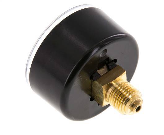 0..40 Bar (0..580 psi) Pressure Gauge Rear Plastic/Brass 50 mm Class 2.5