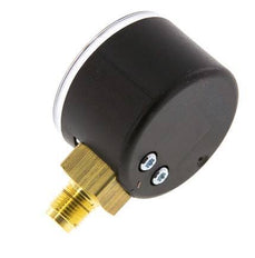 0..4 Bar (0..58 psi) Druck Manometer unter Kunststoff / Messing 40 mm Klasse 2.5