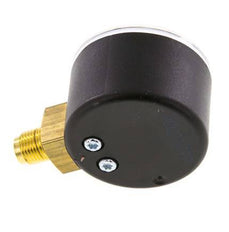 0..4 Bar (0..58 psi) Druck Manometer unter Kunststoff / Messing 40 mm Klasse 2.5