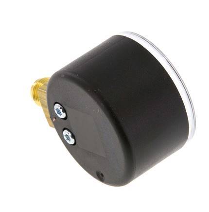 0..4 Bar (0..58 psi) Druck Manometer unter Kunststoff / Messing 40 mm Klasse 2.5