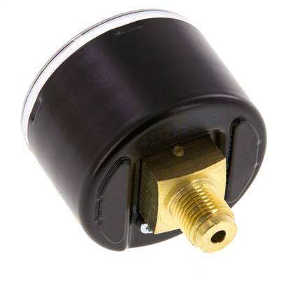 0..4 Bar (0..58 psi) Druck Manometer hinten Stahl / Messing 40 mm Klasse 1.6