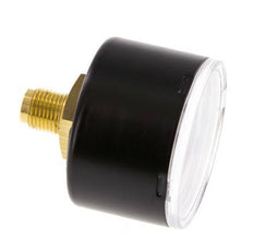 0..4 Bar (0..58 psi) Druck Manometer hinten Stahl / Messing 40 mm Klasse 1.6