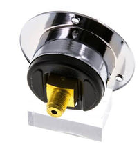 0..4 Bar (0..58 psi) Panel Mount Pressure Gauge Steel/Brass 40 mm Class 2.5 (Front Panel)