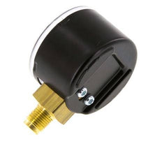 0..4 Bar (0..58 psi) Druck Manometer unter Stahl / Messing 40 mm Klasse 1.6