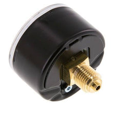 0..4 Bar (0..58 psi) Druck Manometer hinten Stahl / Messing 50 mm Klasse 1.6