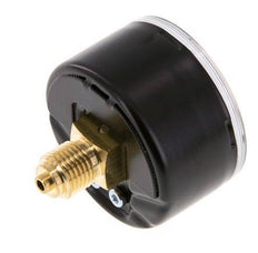 0..4 Bar (0..58 psi) Druck Manometer hinten Stahl / Messing 50 mm Klasse 1.6