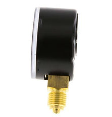 0..4 Bar (0..58 psi) Druck Manometer unter Stahl / Messing 50 mm Klasse 1.6