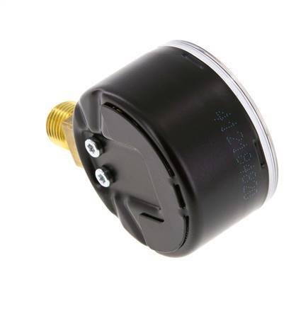 0..4 Bar (0..58 psi) Druck Manometer unter Stahl / Messing 50 mm Klasse 1.6