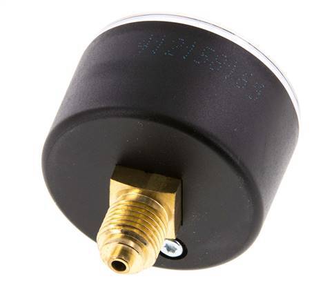 0..60 Bar (0..870 psi) Druck Manometer hinten Kunststoff / Messing 50 mm Klasse 2.5
