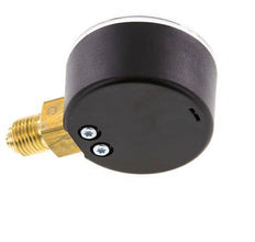 0..60 Bar (0..870 psi) Druck Manometer unter Kunststoff / Messing 50 mm Klasse 2.5