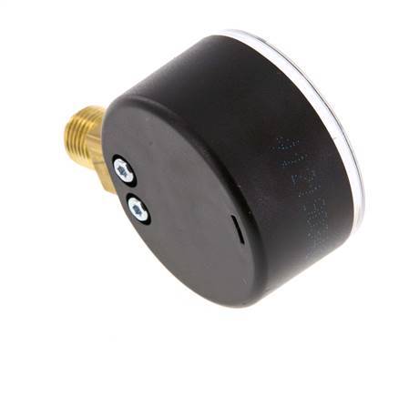 0..60 Bar (0..870 psi) Druck Manometer unter Kunststoff / Messing 50 mm Klasse 2.5