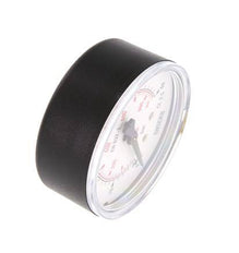 0..60 Bar (0..870 psi) Druck Manometer unter Kunststoff / Messing 63 mm Klasse 2.5
